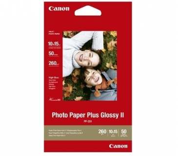 Papier Canon Glossy Photo Paper 275gr PP-201, 10x15cm, 50 sheets - Canon