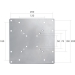 Newstar LCD Conversion Adapter Adapter, VESA 100x200-200x200 - Newstar