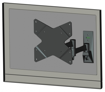 Fixation TFT LCD TV Newstar LCD wall mount W835 10-40 ,20 kg,tilt/3pivot,bl - Newstar