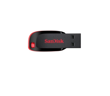 Mémoire USB Sandisk USB-Stick 16GB Cruzer Blade retail
