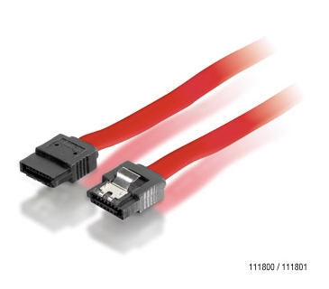 Câble Sata SATA-Kabel SATA -> SATA down 1,00m St/St Riegel - Equip