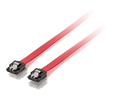 Câble Sata SATA-Kabel SATA -> SATA St/St 0,50m with Riegel intern - Equip