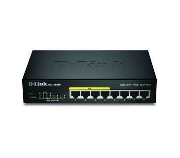 Hub Switch D-Link Switch/8xG+F+ENet RJ45 19 PoE - D-Link