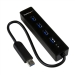 4 Port Portable SuperSpeed USB 3.0 Hub with Built-in Cable - Startech