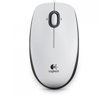Souris Logitech B100 Optical USB Mouse white - Logitech
