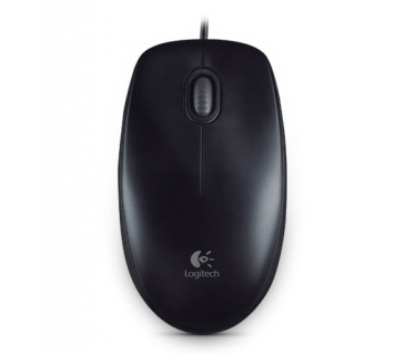 Souris Logitech B100 Optical USB Mouse black - Logitech