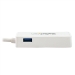 USB 3.0 to Gigabit Ethernet Adapter NIC w USB Port - White - Startech