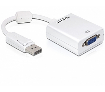 Adaptateur Ecran Delock AdapterDisplayport - D-Sub15 VGA St/Bu - Delock