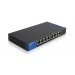 Linksys Unmanaged Switches PoE 8-port