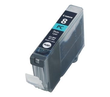 Cartouche d encre Canon CLI-8PC inktcartridge foto Cyan standard capacity 13ml 5.080 Pages - Canon