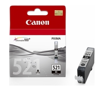 Cartouche d encre Canon CLI-521B inktcartridge Black standard capacity 9ml 2.370 Pages - Canon