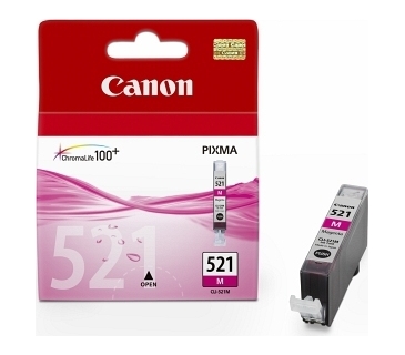 Cartouche d encre Canon CLI-521M inktcartridge Magenta standard capacity 9ml 480 Pages - Canon