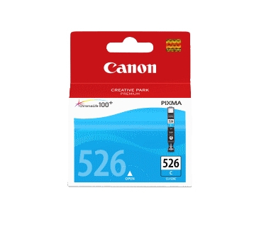 Cartouche d encre Canon CLI-526C inktcartridge Cyan standard capacity 9ml - Canon