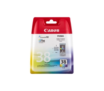 Cartouche d encre Canon CL-38 inktcartridge kleur low capacity 9ml 207 Pages - Canon
