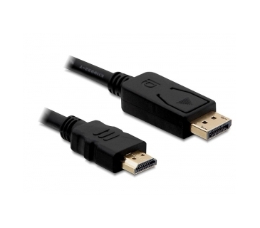 Câble Ecran DisplayPort Cable - DPort -> HDMI A St/St 2,00m - Delock
