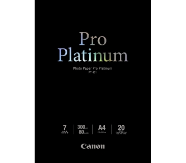 Papier Canon PT-101 A4 20SH Pro Platinum Photo Paper - Canon