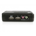2 PORT MINI USB KVM KIT W/ CABLES AND AUDIO SWITCHING UK - Startech