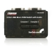 2 PORT MINI USB KVM KIT W/ CABLES AND AUDIO SWITCHING UK - Startech
