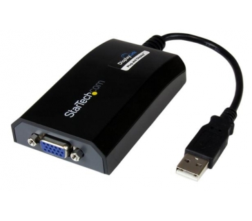 Adaptateur Audio Video USB to VGA Adapter - USB External Video Graphic Card for PC and MAC - 1920x1200 - Startech