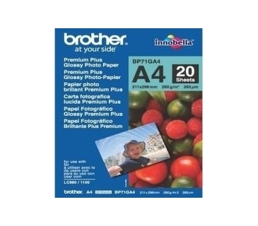 Papier Brother Glossy foto paper A4 20 sheet - Brother