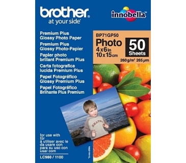 Papier Brother Glossy foto paper 10x15 cm 50 sheet - Brother