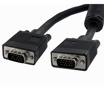 Câble Ecran 15m Coax High Resolution VGA Monitor Cable - HD15 M/M - Startech
