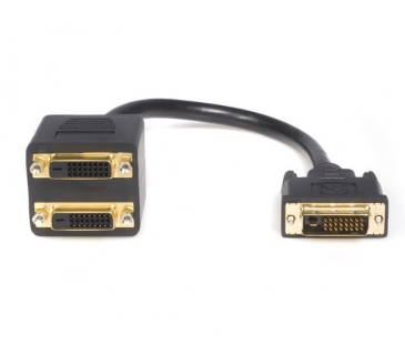 Adaptateur Ecran Startech DIGITAL VIDEO SPLITTER CABLE 1 FT DVI-D TO 2X DVI-D M/F UK - Startech