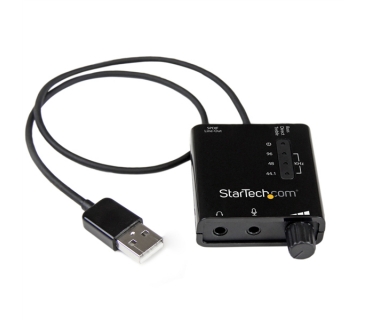 Câble USB USB Stereo Audio Adapter External Sound Card with SPDIF Digital Audio - Startech