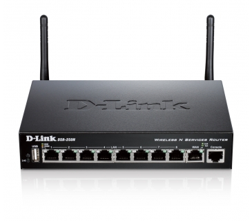 Routeurs - Modems D-Link Wireless-N Router 8 RJ45 Ge - Routeur de services unifiés haute performance SSL - D-Link