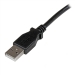 1m USB 2.0 A to Left Angle B Cable MM - Startech