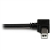 1m USB 2.0 A to Left Angle B Cable MM - Startech