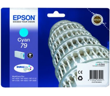 Cartouche d encre Epson Ink Cart/Singlepack Cyan 79 DURABrite - Epson
