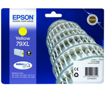Cartouche d encre Epson Ink Cart/Single Yellow 79XL DURABrite - Epson