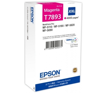 Cartouche d encre Epson Ink Cart/WF-5xxx Series XXL Magenta - Epson
