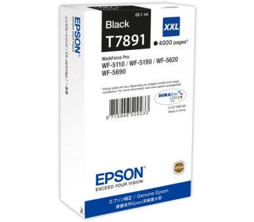 Cartouche d encre Epson Ink Cart/WF-5xxx Series XXL Black - Epson