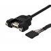 1FT USB 2.0 PANEL MOUNT A TO MOTHERBOARD HEADER CABLE - F/F UK - Startech