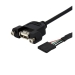 1FT USB 2.0 PANEL MOUNT A TO MOTHERBOARD HEADER CABLE - F/F UK - Startech