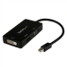 Mini DisplayPort to VGA DVI HDMI Adapter3-in-1 mDP Converter - Startech