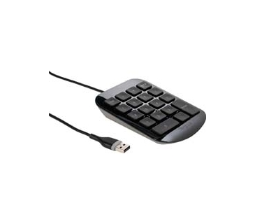 Keypad Trackpad Bluetooth USB number pad black/grey