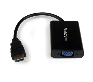 Adaptateur Ecran Startech HDMI to VGA Video Adapter Converter with Audio for Desktop PC Laptop Ultrabook - 1920x1200 - Startech