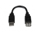 6IN USB 2.0 EXTENSION ADAPTER CABLE - A TO A UK - Startech
