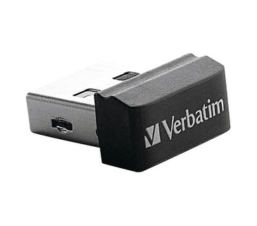 Mémoire USB Verbatim Nano USB 16GB Store n Stay+OTG AD