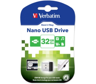 Mémoire USB Verbatim USB-Stick 32GB Verbatim 2.0 NANO