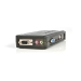 4 PORT MINI USB KVM KIT WITH CABLES AND AUDIO SWITCHING UK - Startech