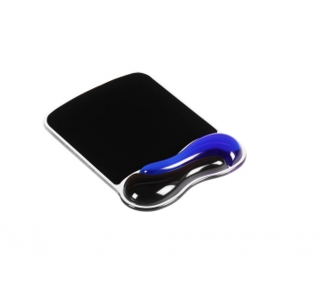 Tapis souris Kensington Duo Gel MousePad/Wave Blue+Black
