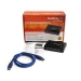 4 PORT Black SUPERSPEED USB 3.0 HUB UK - Startech