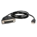USB TO PARALLEL ADAPTER CABLE DB25 UK - Startech