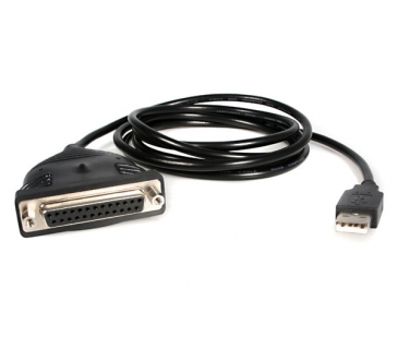 Câble USB USB TO PARALLEL ADAPTER CABLE DB25 UK - Startech