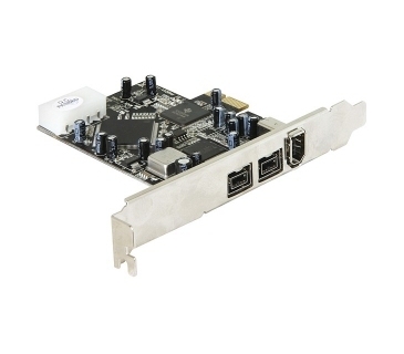 Controlleur Delock IO PCIe FireWire Combo 2x 1394B 1x1394A - Delock
