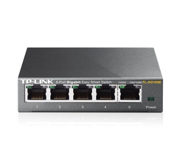 Hub Switch TP-Link 5-Port Gigabit Easy Smart - TP-Link